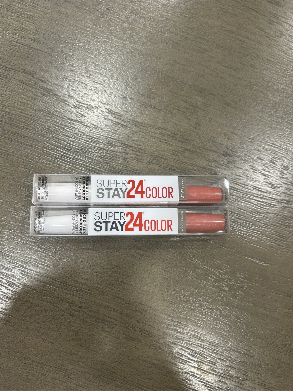 2X Maybelline Super Stay 24 Color Long-Lasting Lip Color #150 timeless toffee